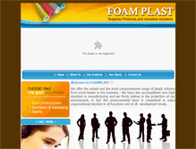 Tablet Screenshot of foamplast.com